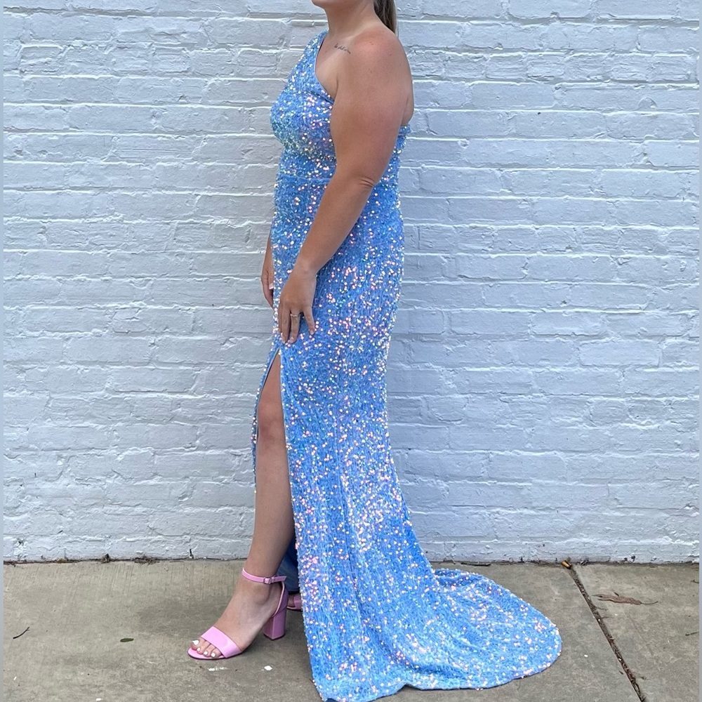 Full Sequin Formal Dress